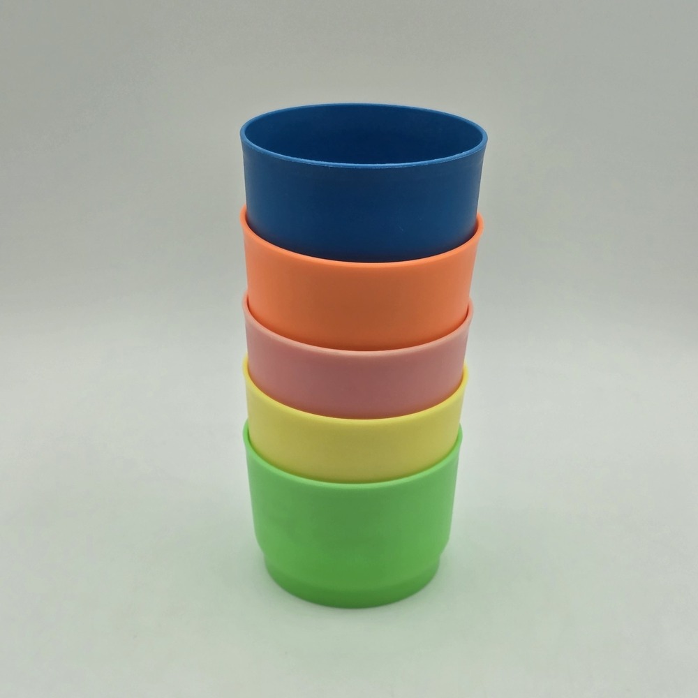 Lot of 5‎ Vintage Tupperware # 1229 SNACK CUPS